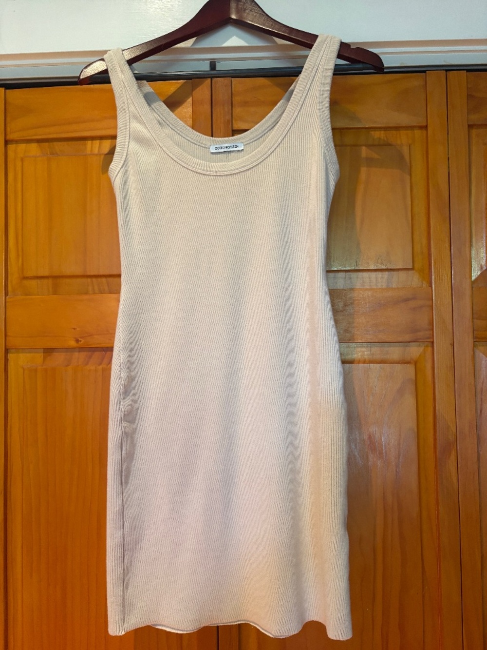 Cotton Citizen Ribbed Tank Dress Size Large Made in the USA